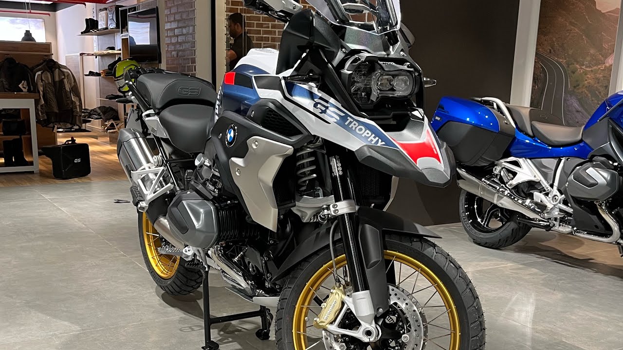 🚀🚀NOVA BMW GS TROPHY 1250 UMA MOTO ABSOLUTA E COMPLETA, COM SUSPENSÃO ÚNICA, VEJA EM DETALHES👀 !
