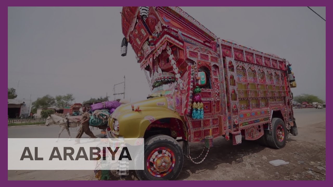 Pakistan&rsquo;s truck art blends color with folk traditions
