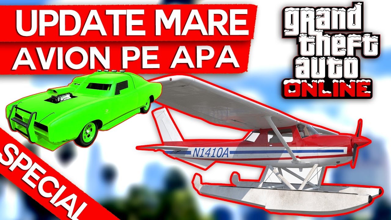 Avion pe APA! Masini NOI! Submarin! GTA ONLINE! UPDATE MASIV!
