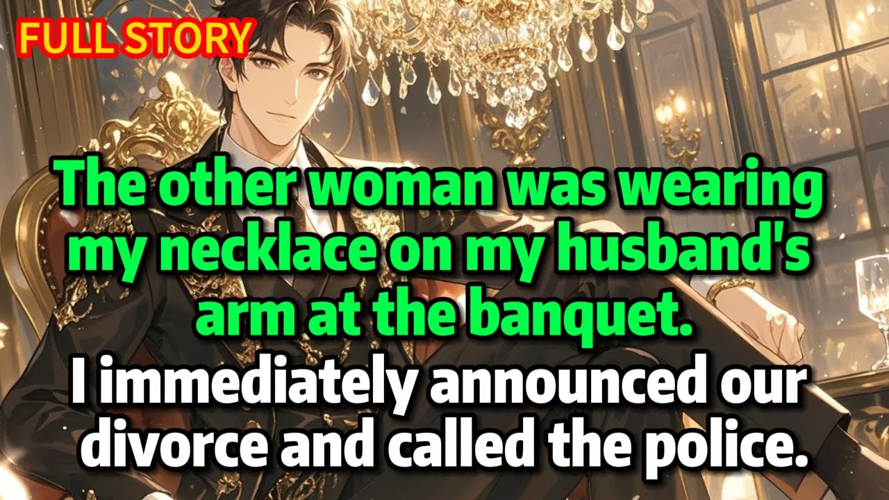 The other woman was wearing my necklace on my husband's arm at the banquet. I called the police.....