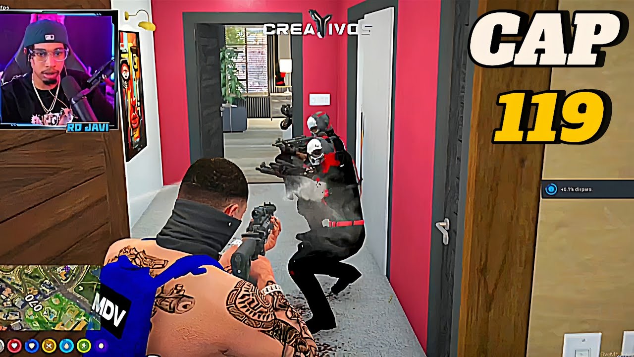 RDjavi: Los Rojos Invaden Nuestra Casa Y Les Damos Guerra | GTA RP