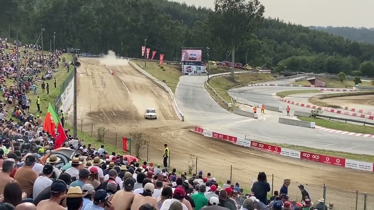 Walter R&ouml;hrl Driving the Audi S1 Quattro at Rally Portugal 2022