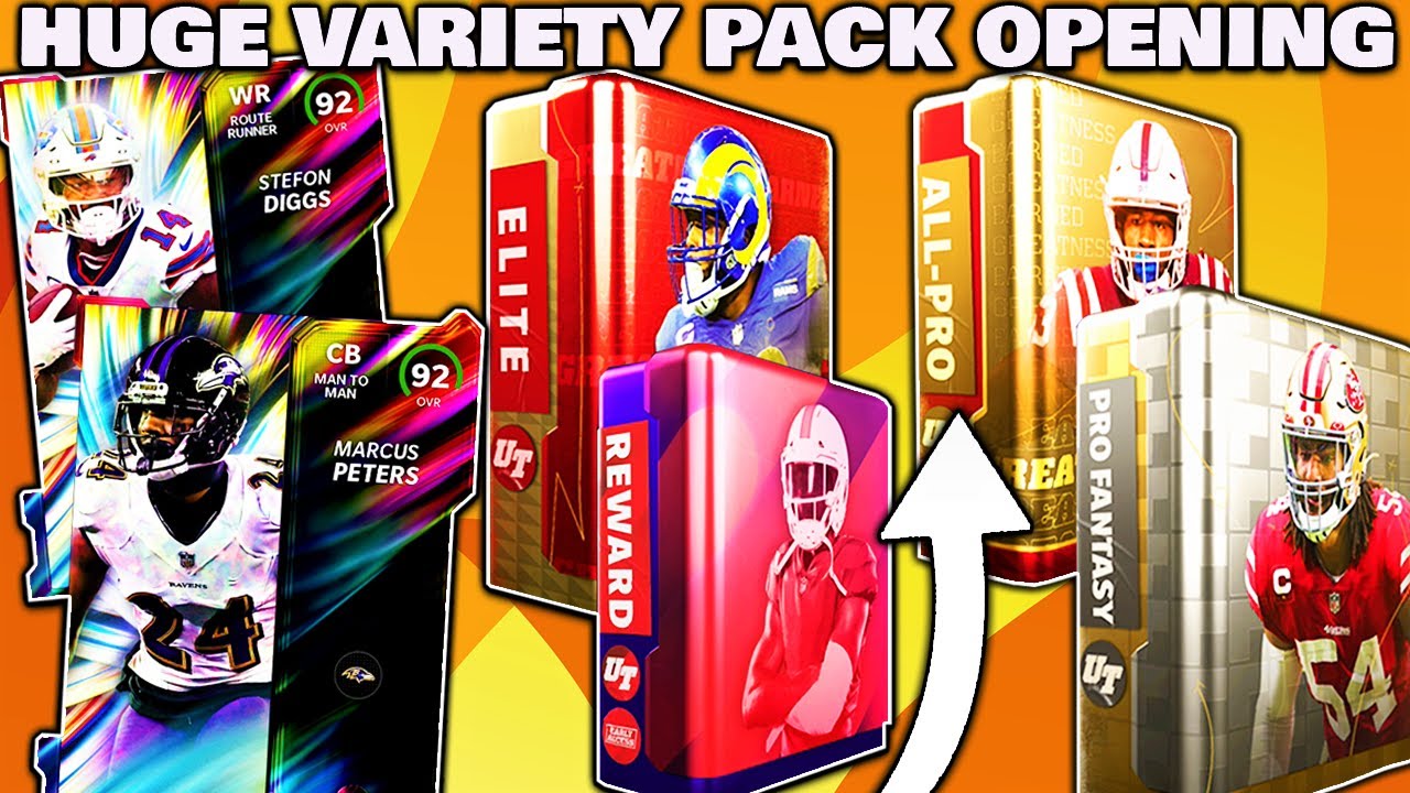 OPENING EVERY PACK FOR 2 LTDS! HUGE VARIETY PACK OPENING! | MUT 22 PACK OPENING