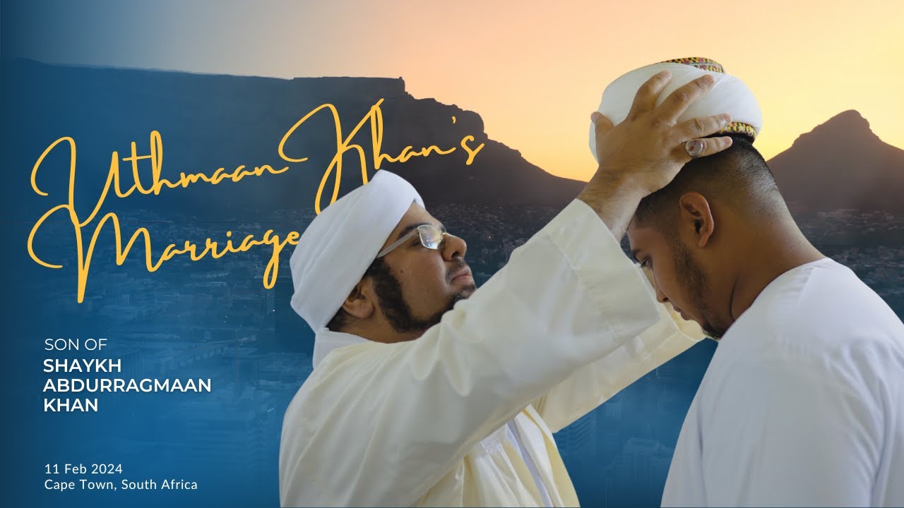 Uthmaan Khan Marriage 11/2/24 | Son of Shaykh Abdurragman Khan &lrm;| زواج عثمان بن الشيخ عبد الرحمن خان