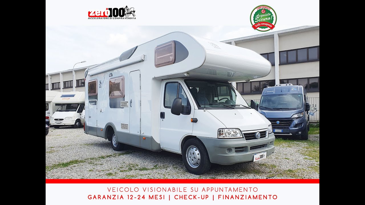 Camper Mansardato Knaus Sun Traveller 708 G Garage