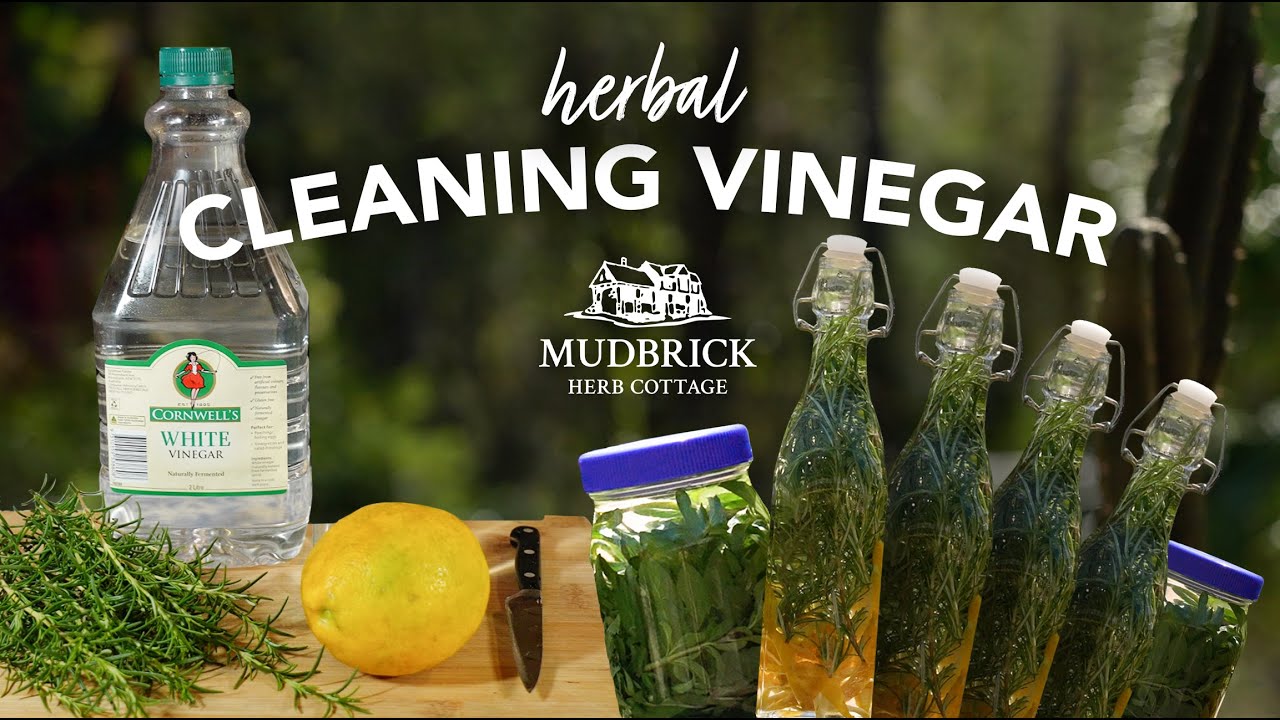 How to make Herbal Cleaning Vinegar
