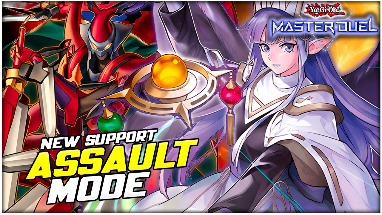Turn 1 Assault Mode Activate! Assault Mode Deck ft. NEW Support | Yu-Gi-Oh! Master Duel