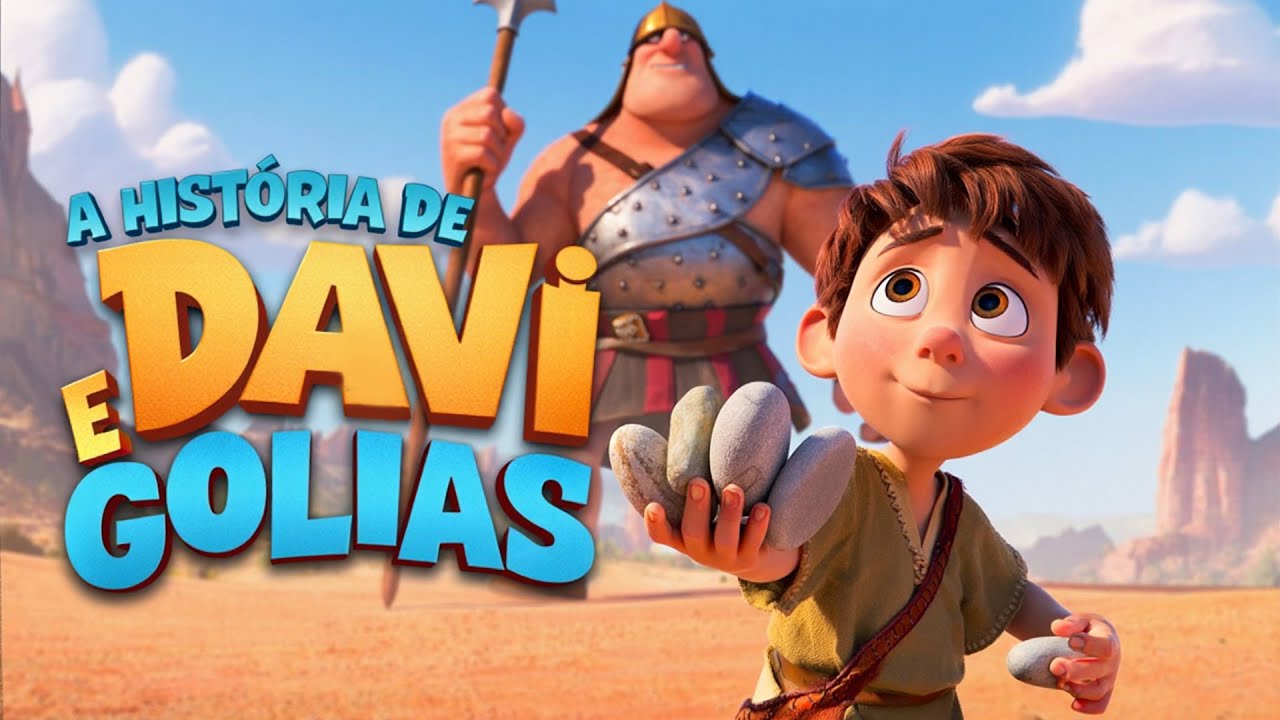 Essa é a A História de Davi e Golias em 3D de um jeito bem divertido