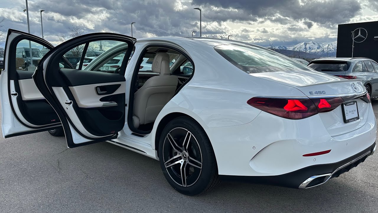2025 Mercedes E-Class E450 4MATIC Sedan Test Drive