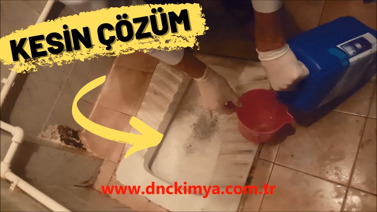 TIKANMIŞ TUVALET ( WC ) NASIL AÇILIR ? - LAVABO GİDER AÇICI - Gider Borusu Nasıl Açılır ?