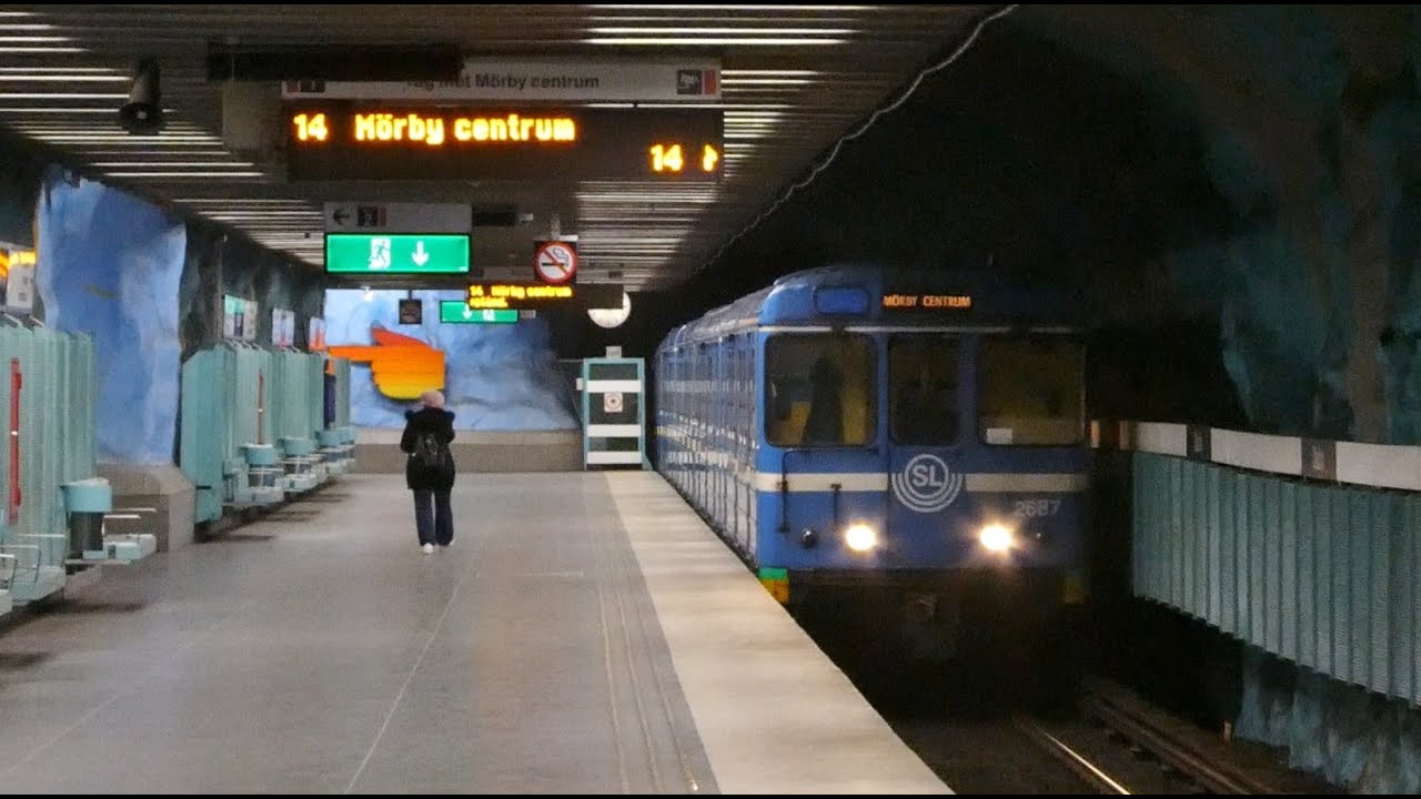Stockholms tunnelbana: C6 på linje 14, Östermalmstorg–Mörby centrum