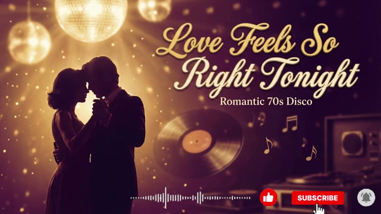 💖 Love Feels So Right Tonight – Romantic 70s Disco Vibes 🎵✨