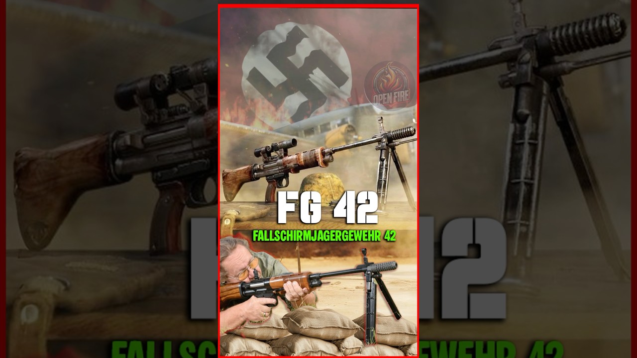 FG 42 &ndash; The Ghost Rifle of Nazi Power . #history #ww2 #viralvideo #shorts