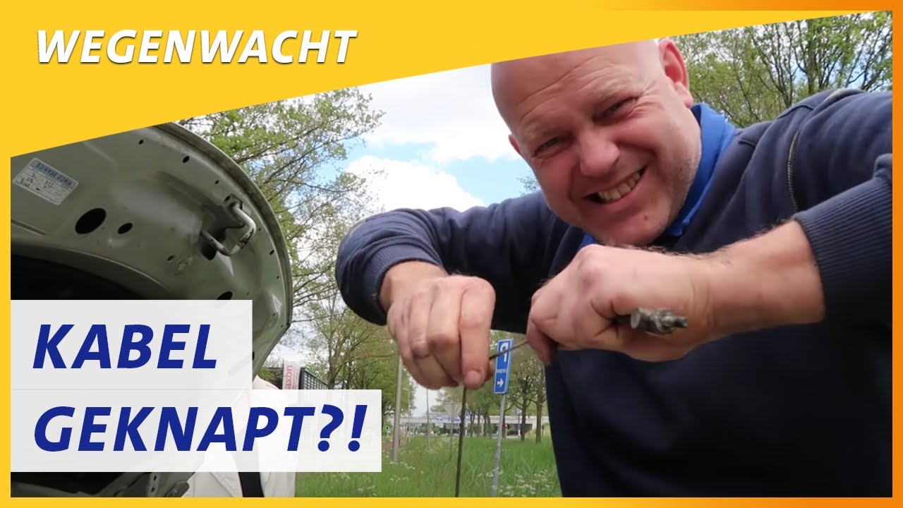 Een geknapte koppelingskabel... | Wegenwacht vlog
