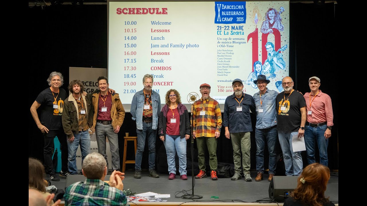 X Barcelona Bluegrass Camp 2025