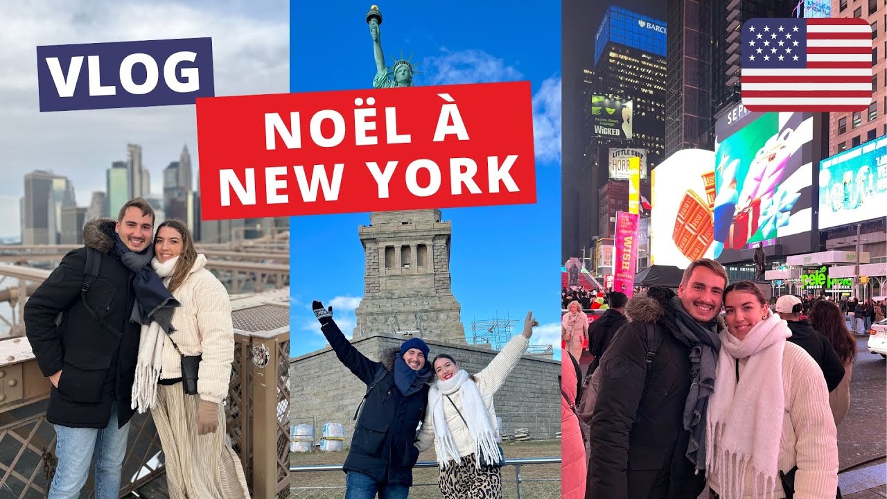 NOTRE VOYAGE À NEW YORK 8 JOURS POUR NOËL [VLOG] !
