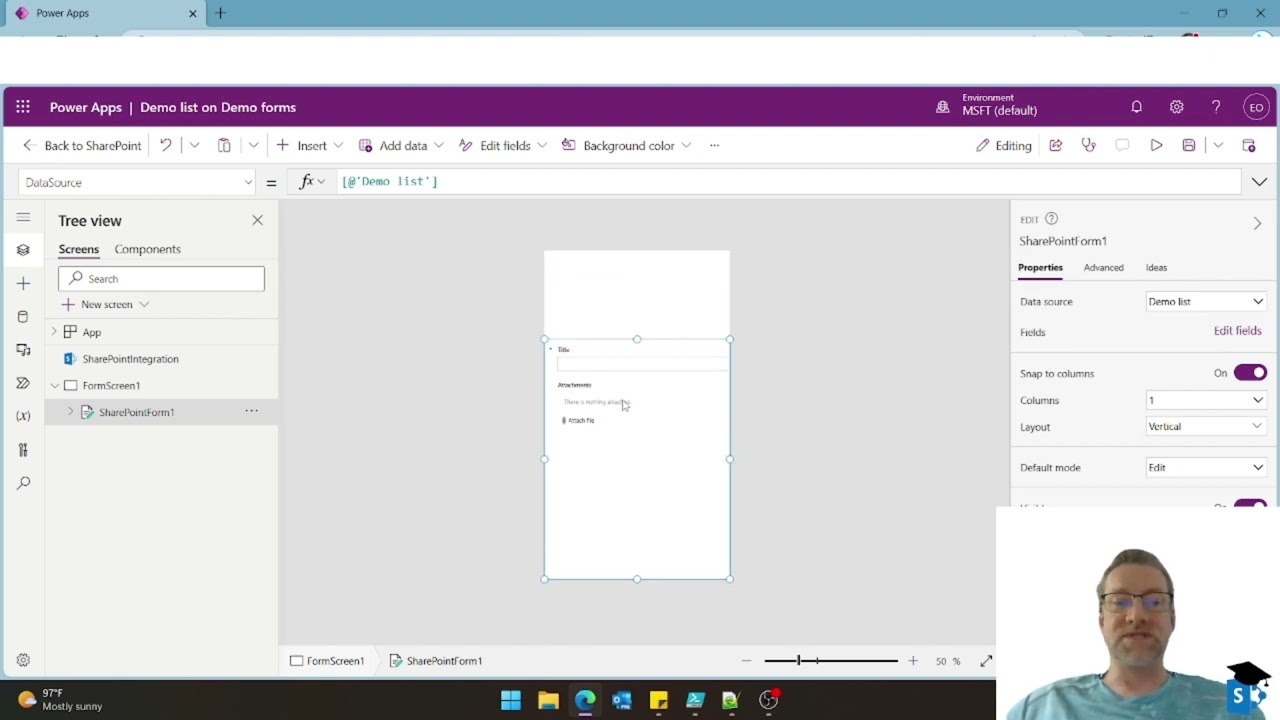 SharePoint Online custom list form