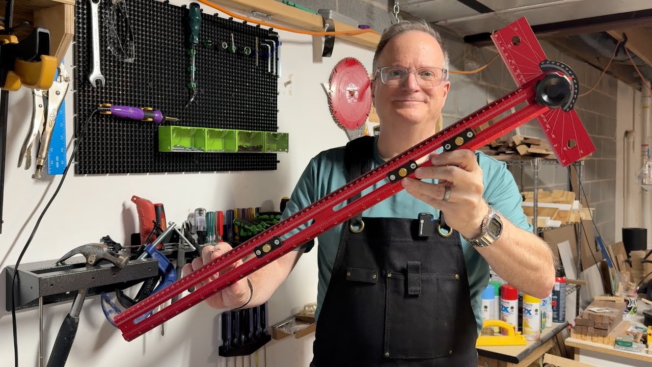 29 Inch Woodworking T Square Ruler, Precision Drilling
