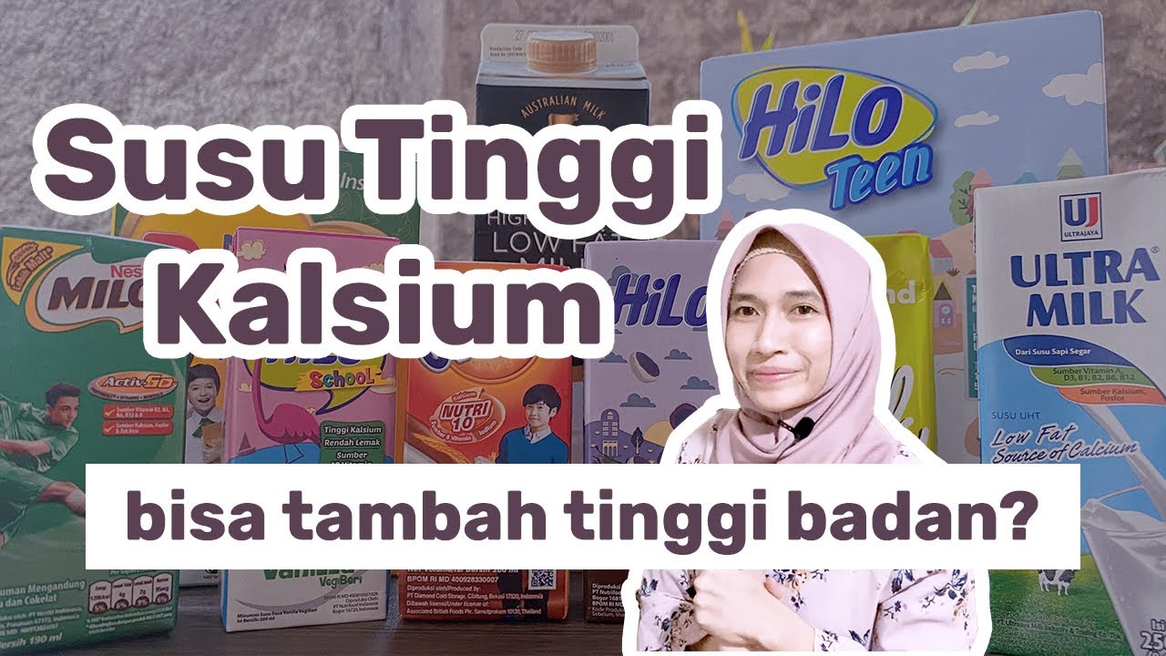 Review 9 Susu Peninggi Badan?? (Susu Tinggi Kalsium) | dr. Vania Utami
