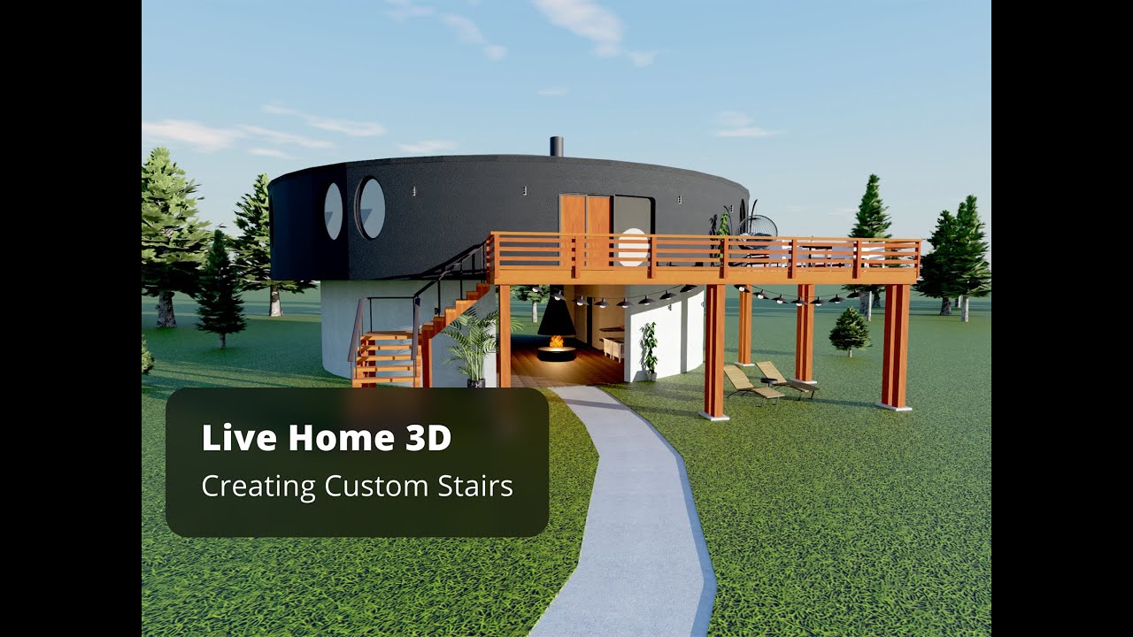 Creating Custom Stairs in Live Home 3D Pro