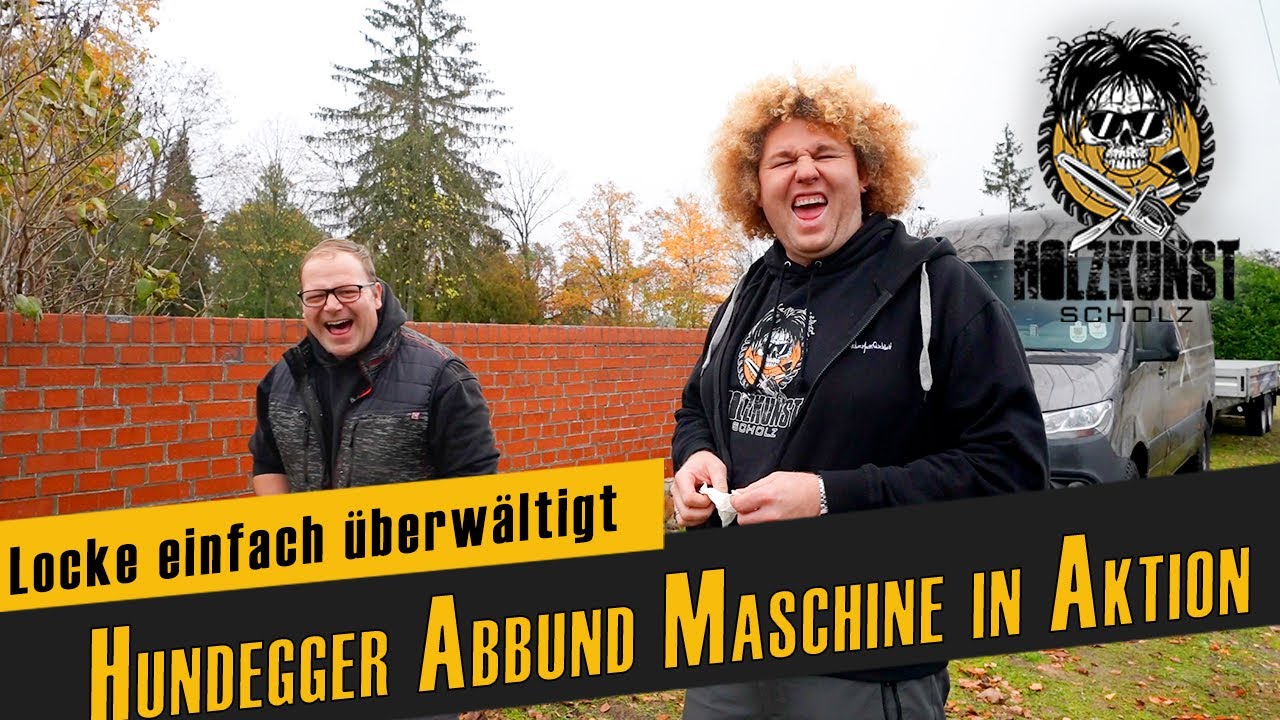 Hundegger Abbundanlage in Aktion / Holzkunst Scholz Fachwerk