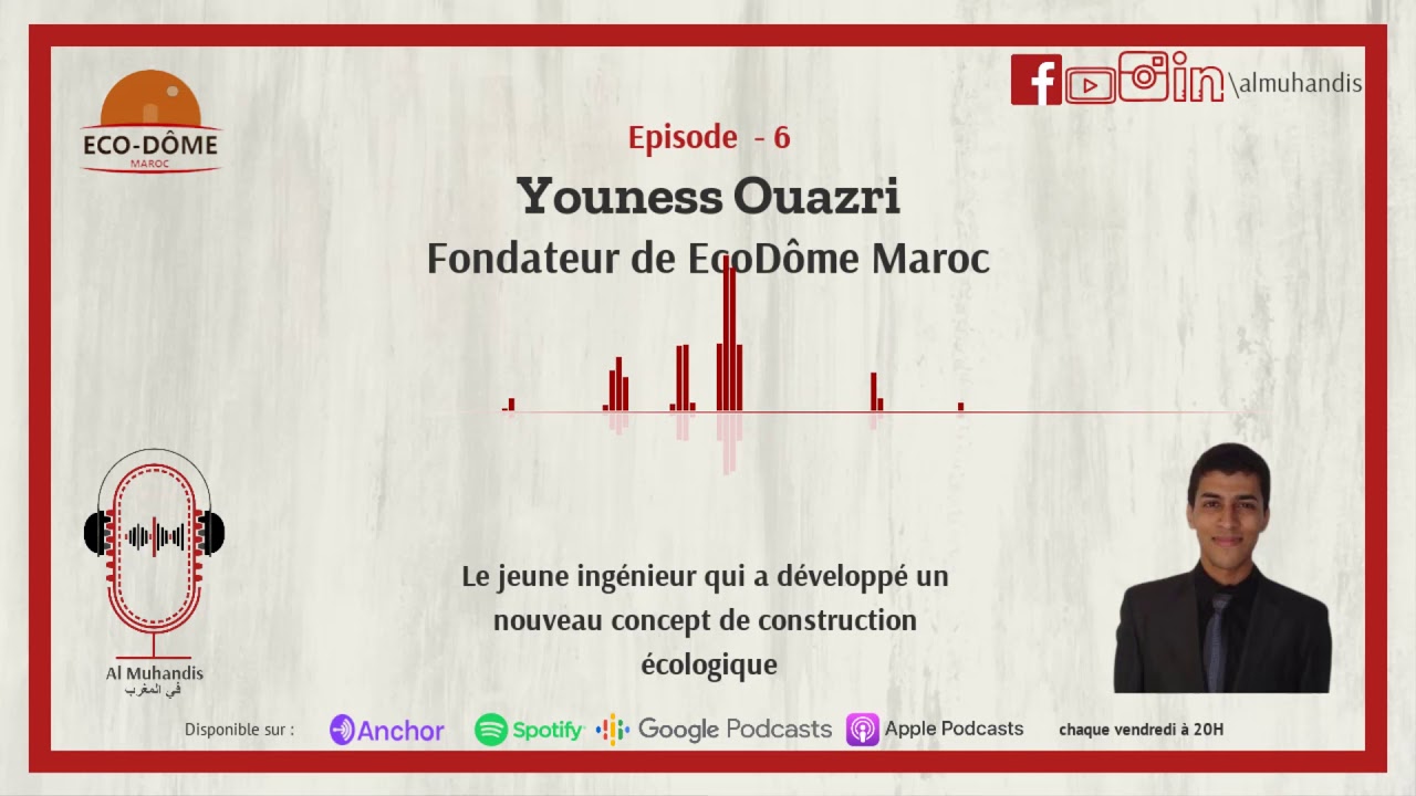 #6 - Youness Ouazri - Fondateur Ecodome Maroc - Entrepreneuriat Social - Ecologie - Ecotourisme