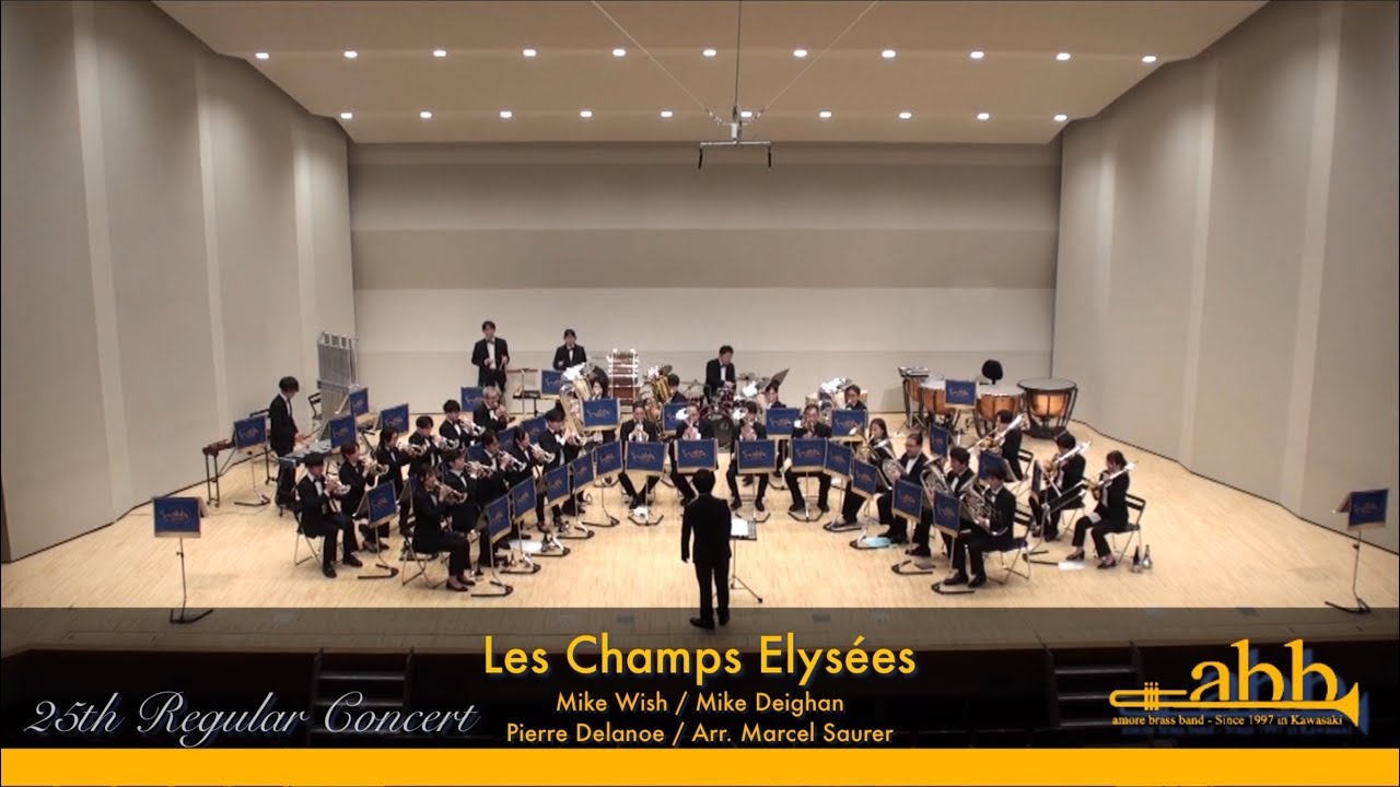 Les Champs Elysées / Mike Wish, Mike Deighan, Pierre Delanoe, Arr. Marcel Saurer