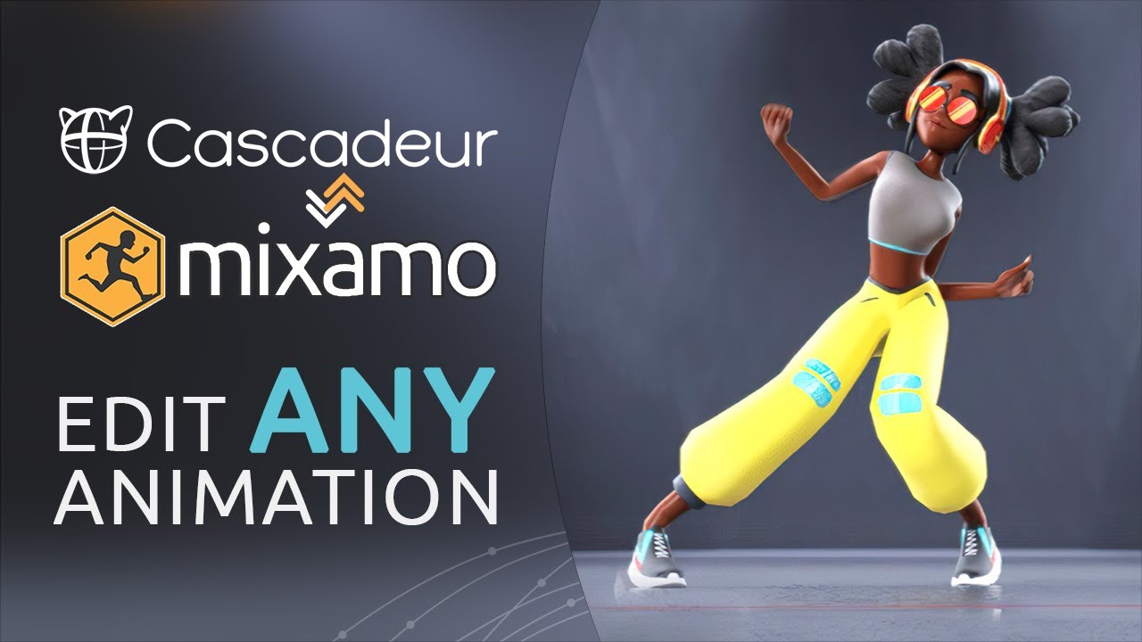 Edit and Improve Any Animation from Mixamo in Cascadeur