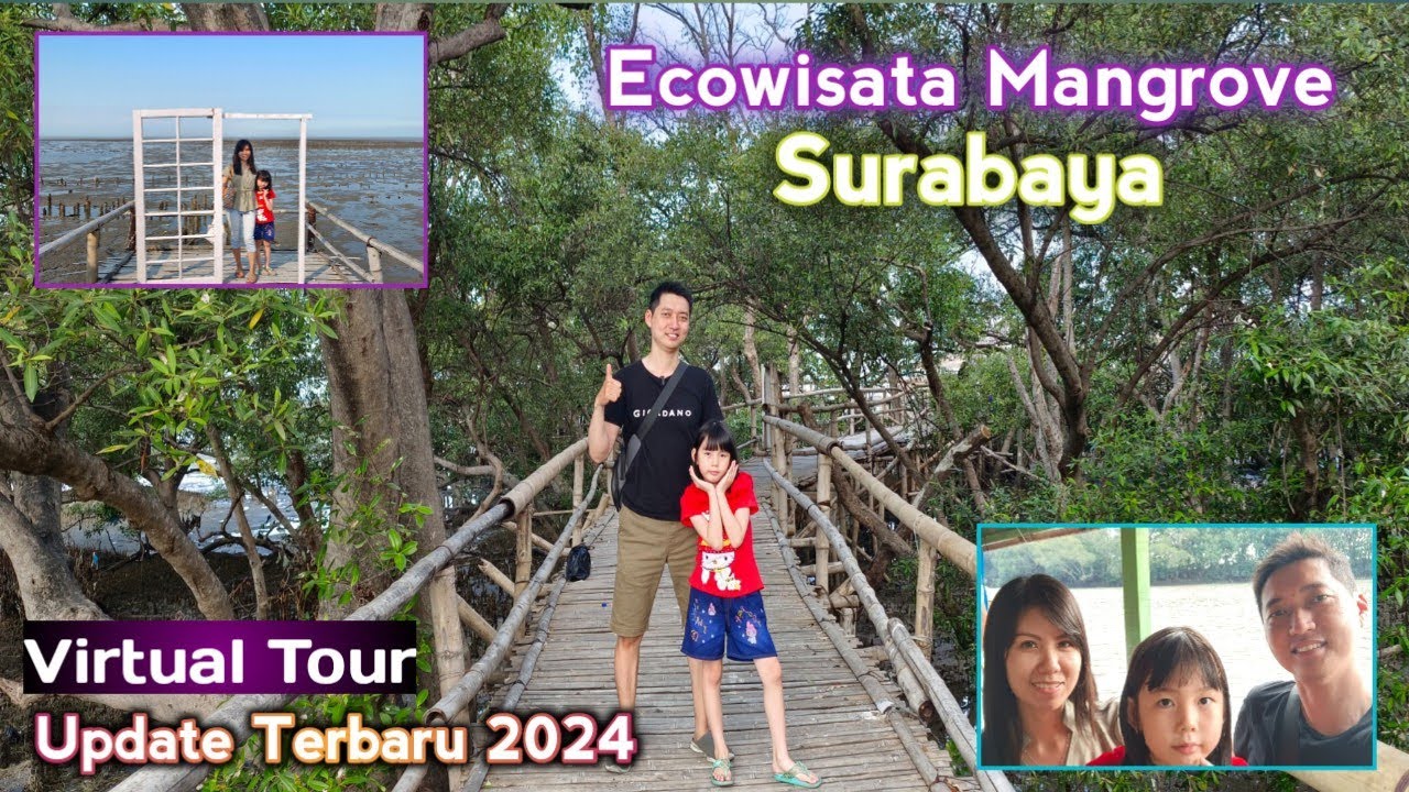 Ecowisata Mangrove Wonorejo - Surabaya, Jawa Timur.