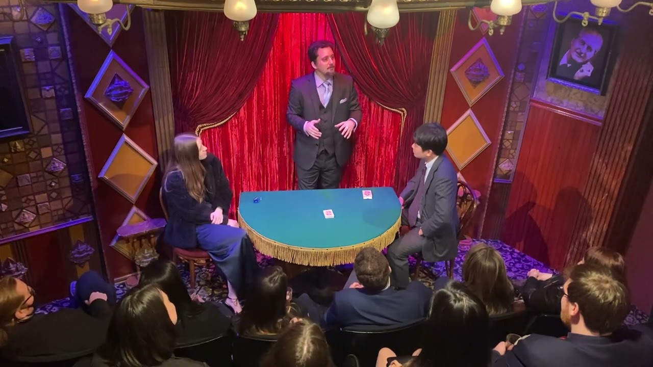 Jeff Corn in the Closeup Gallery at the Magic Castle March 3, 2023