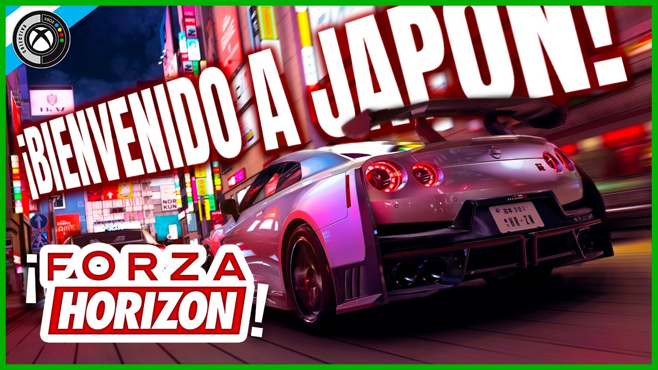 ESTO ES FORZA HORIZON 6 EN JAPÓN