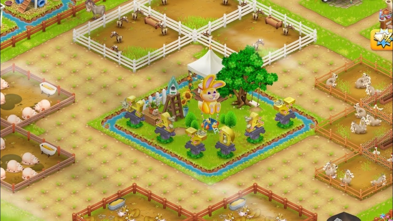ABONELERİMİN ÇİFTLİKLERİNİ YORUMLUYORUM 9 🎀 (Hay Day Çiftlik) #hayday