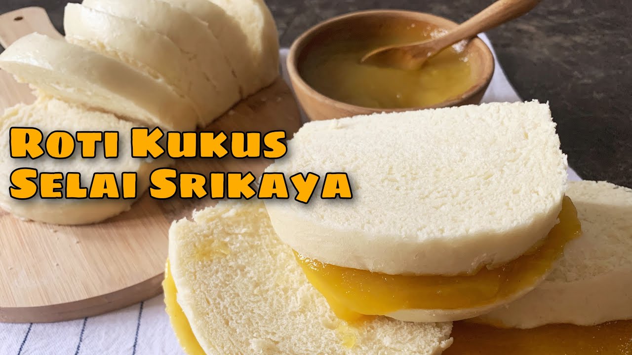 ROTI KUKUS SELAI SRIKAYA || GAMPANG TANPA PERLU MIXER