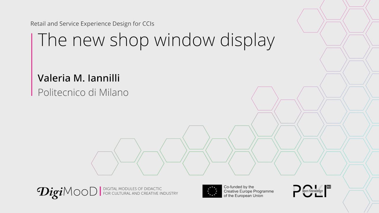The new shop window display (Valeria M. Iannilli)