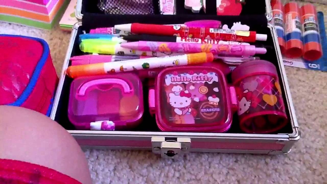 School supplies haul
