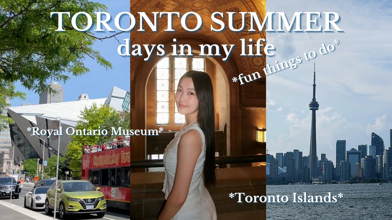 TORONTO SUMMER VLOG: fun things to do, Royal Ontario Museum + Toronto Islands *very nostalgic*