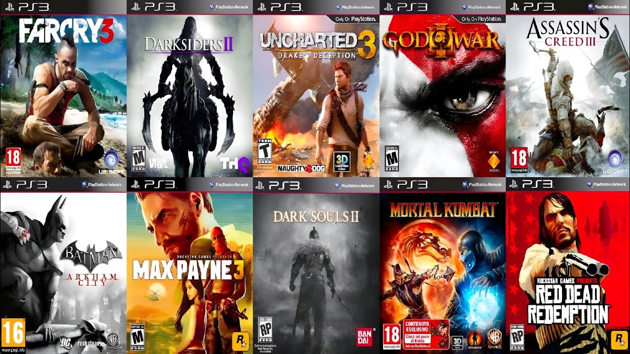 Топ-30 лучших игр для PS3 всех времён || 30 потрясающих игр для PlayStation 3