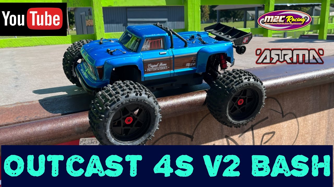 Arrma outcast 4s V2 Skate park Bash