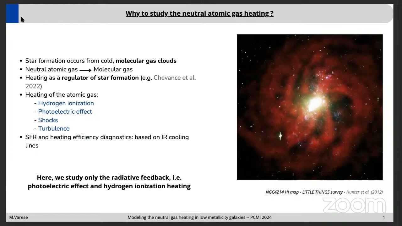 Modeling the neutral gas heating in low metallicity galaxies &ndash; Maxime Varese