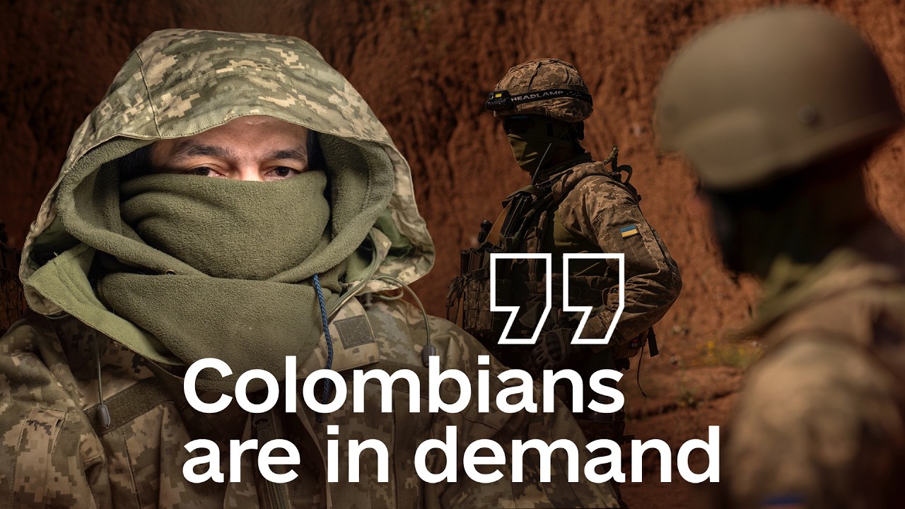 Why Colombian volunteers are joining war in Ukraine