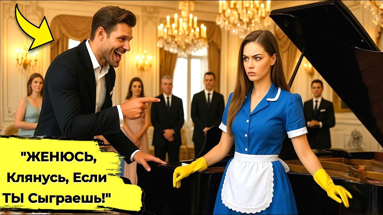 «Я Женюсь На Тебе, КЛЯНУСЬ, Если Ты УМЕЕШЬ Играть На Этом Пианино» — Миллионер Насмехался, и Потом..