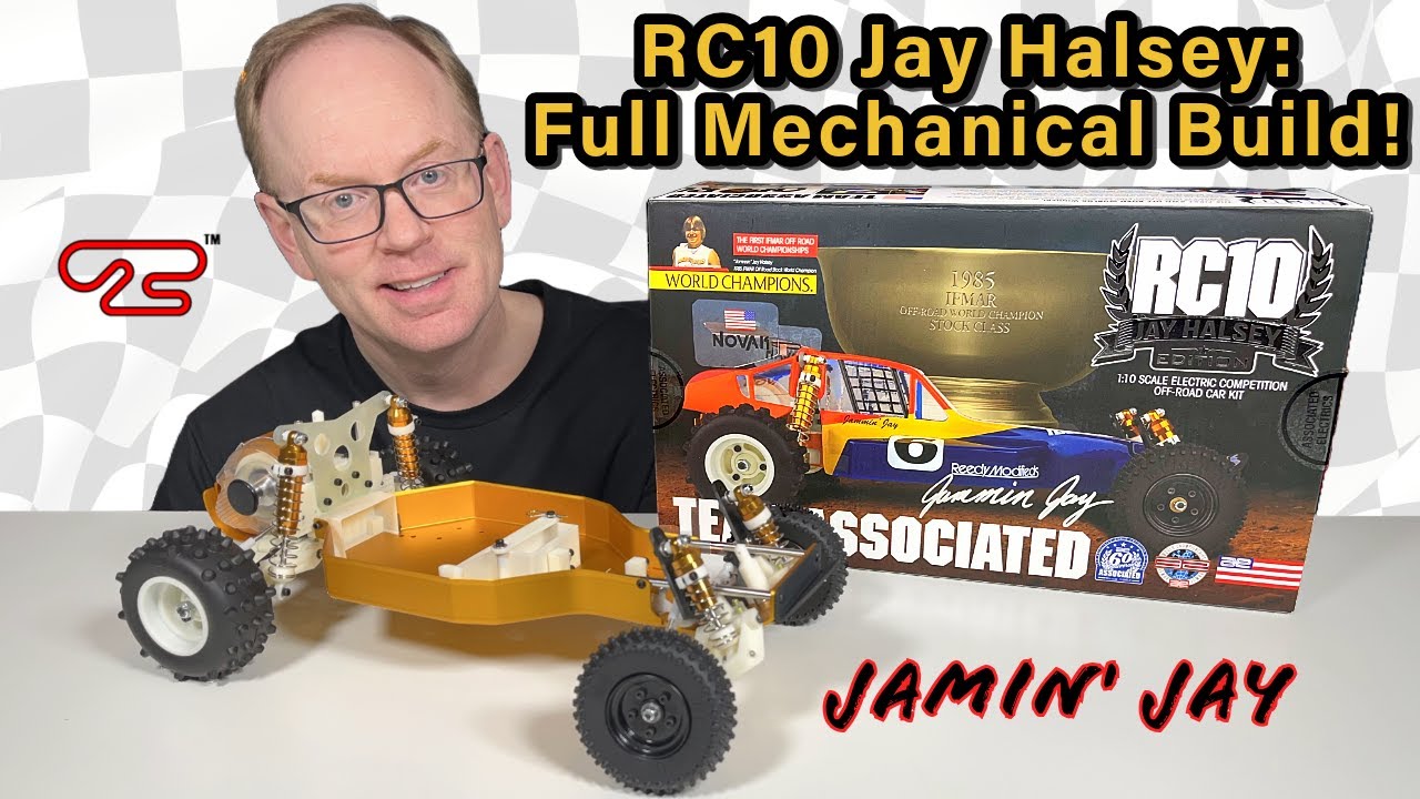 RC10 Jay Halsey Edition:  Full Mechanical Build