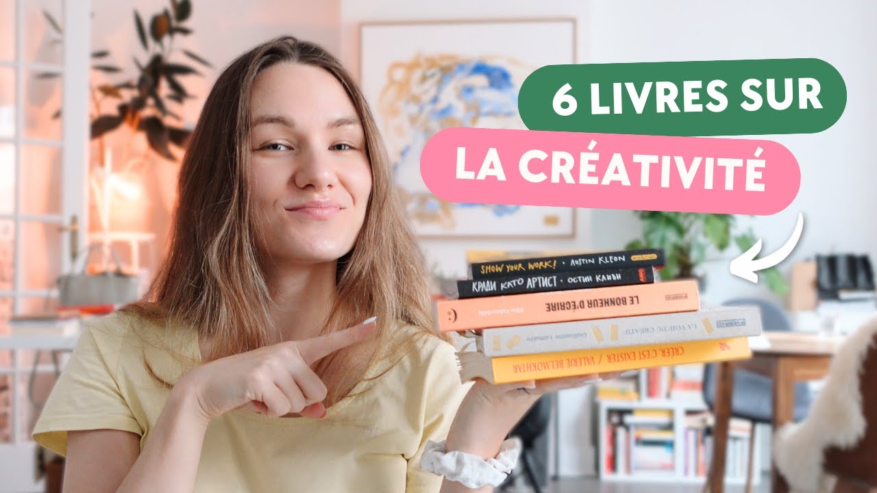 Ces LIVRES m'ont aid&eacute;e &agrave; me LANCER sur YOUTUBE