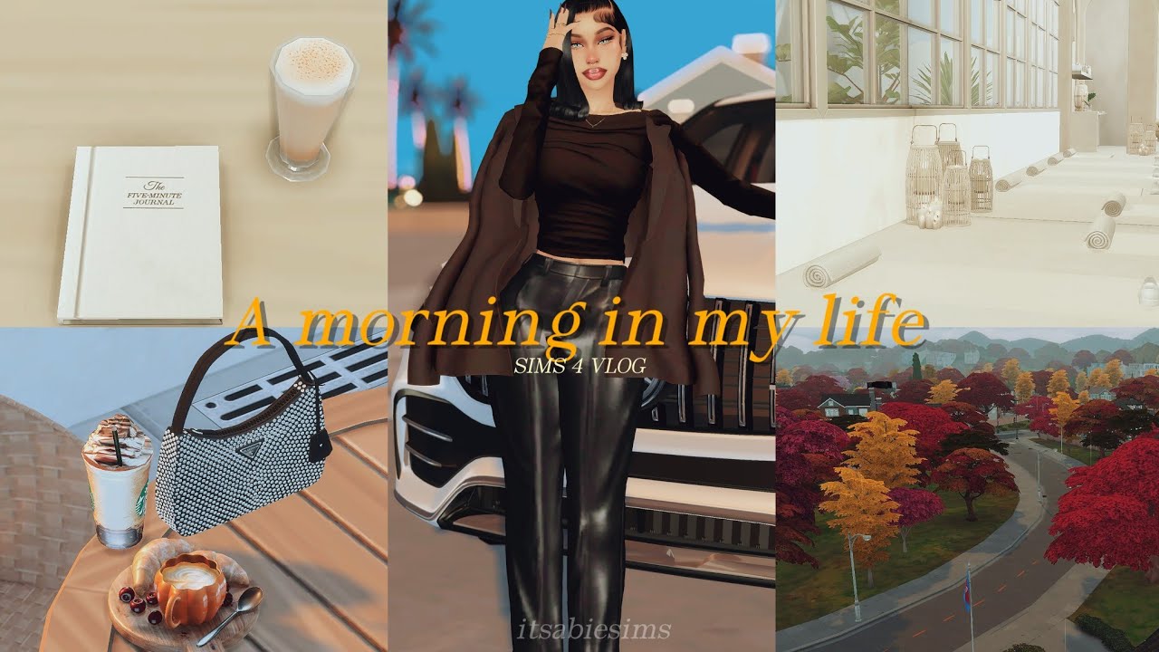 A morning in my life| A SIMS 4 VLOG