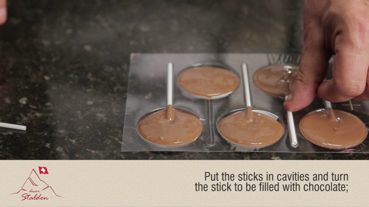 How to use - Blister Chocolate Mold - Lollipop