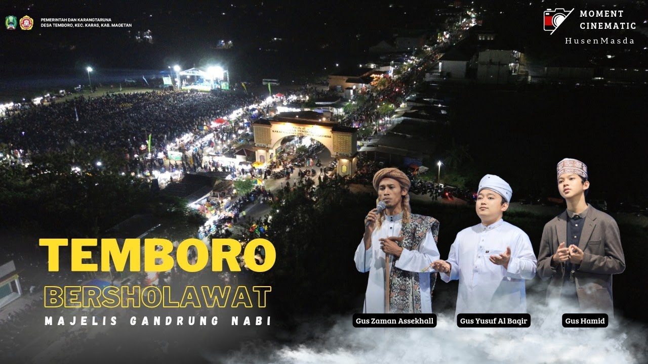 MOMENT TEMBORO BERSHOLAWAT bersama Majelis GANDRUNG NABI | TEMBORO 08.11.23
