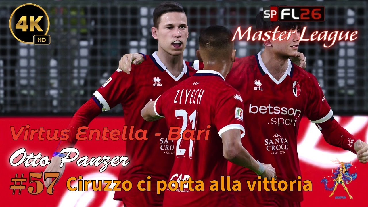 CIRUZZO CI PORTA ALLA VITTORIA - Otto Panzer - Master League Bari #FL26 #57