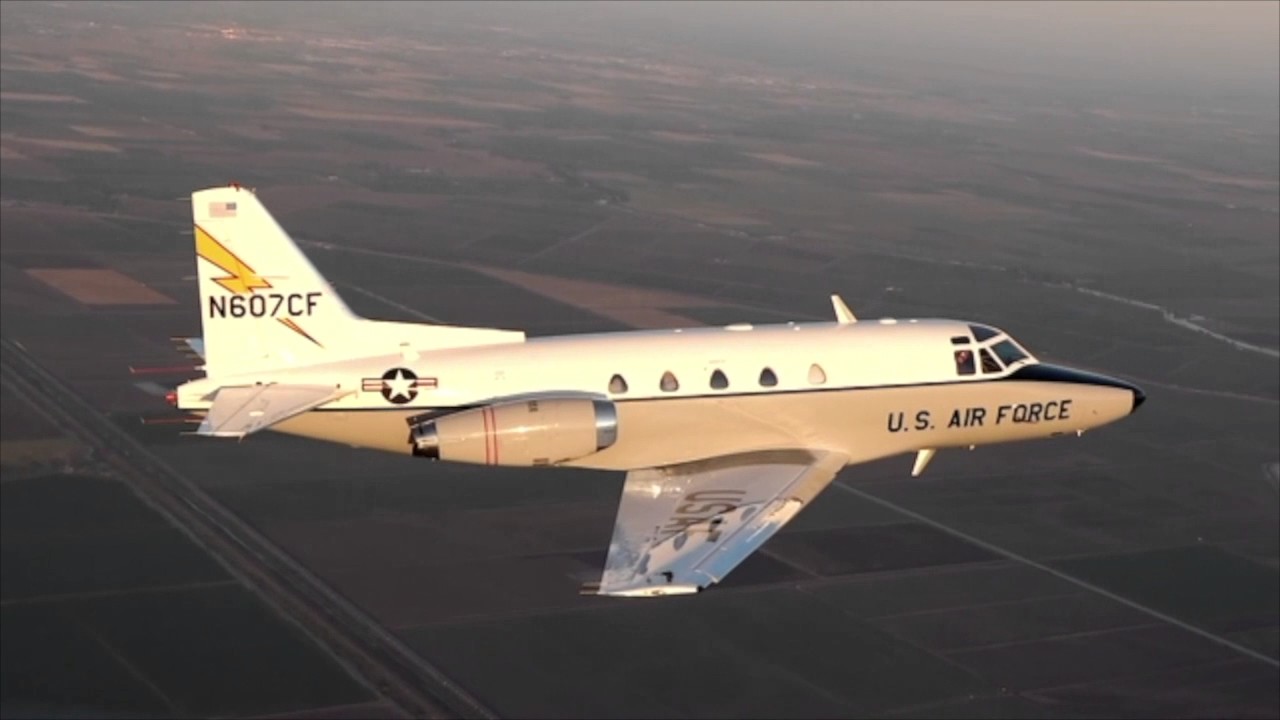 Patriots Jet Team UPRT Sabreliner Demo