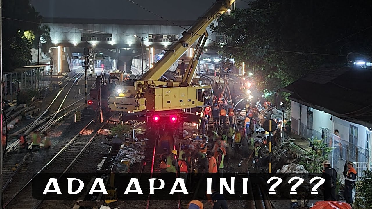 MOMENT Pergantian Wessel di st Bandung kirow sampe turun tangan