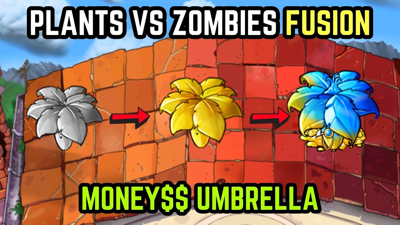 Plants vs Zombies Fusion | Cool Mix Plants Game Mode Ever | MONEY$$ UMBRELLA
